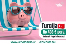 Turcija – pagarini vasaru!